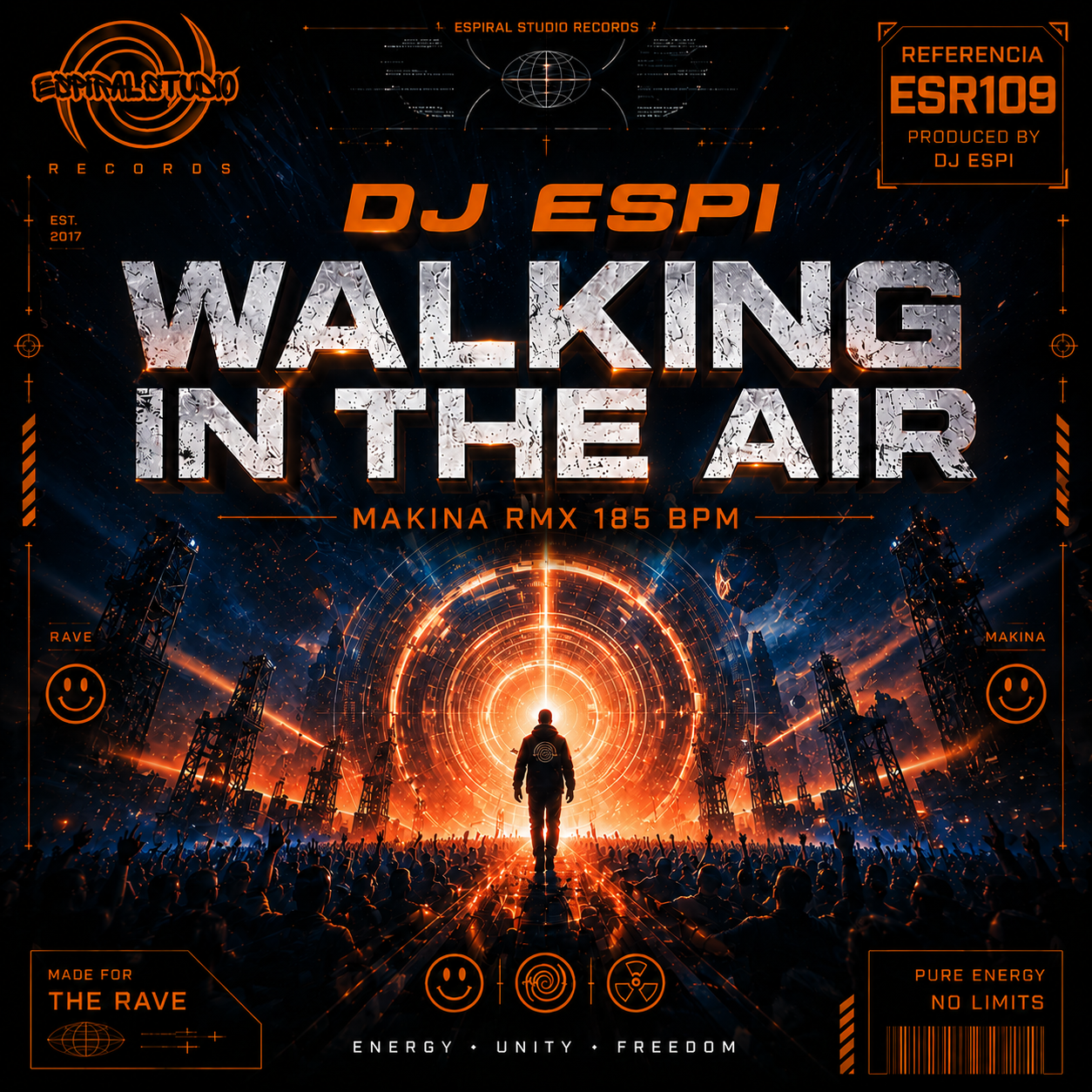 DJ ESPI - WALKING IN THE AIR (MAKINA RMX 2026)