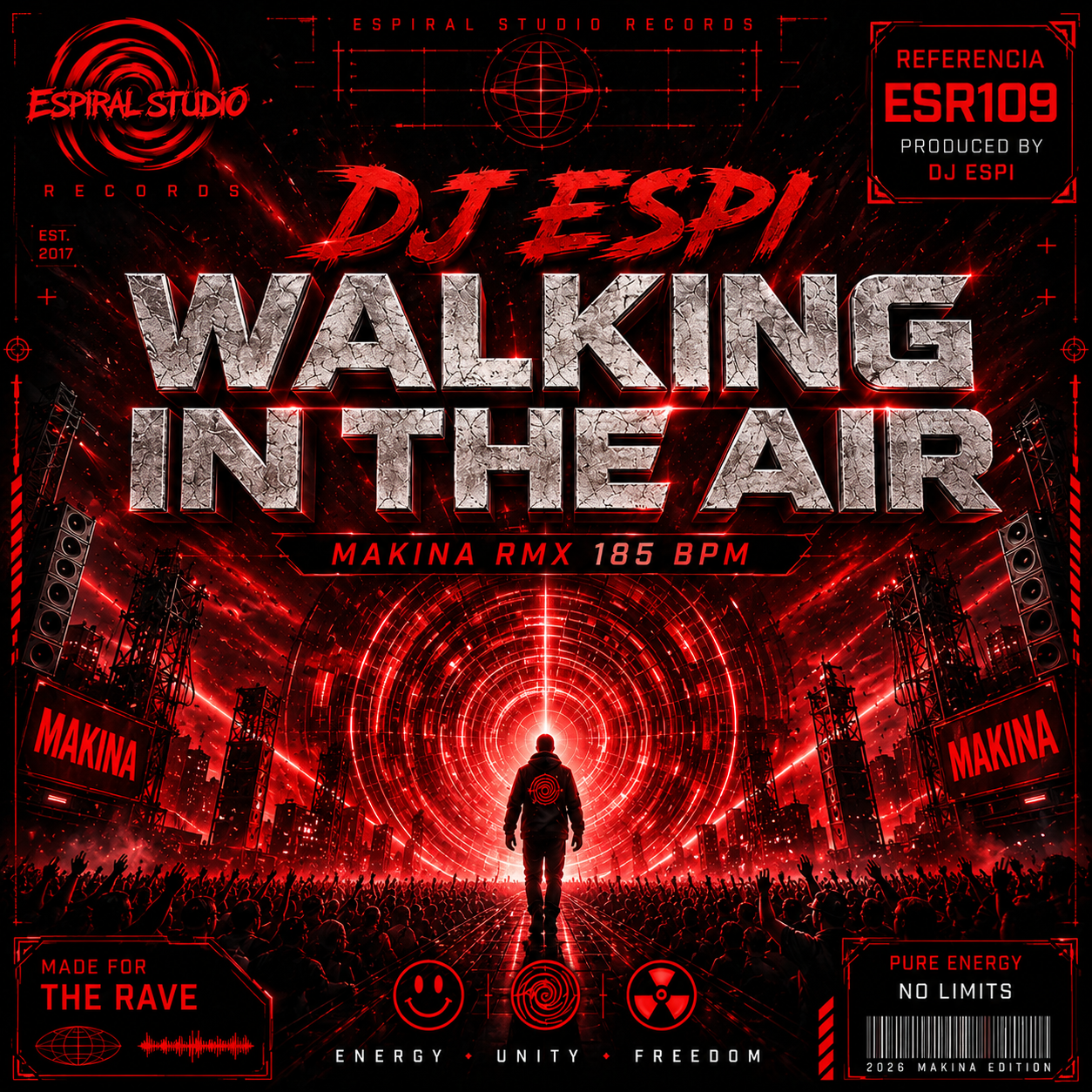 DJ ESPI - WALKING IN THE AIR (MAKINA RMX 2026)